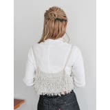 ラメコンビフリンジニットビスチェ | Ungrid | 詳細画像17 