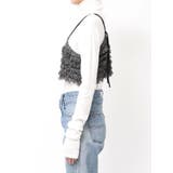 ラメコンビフリンジニットビスチェ | Ungrid | 詳細画像28 