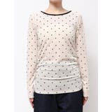 バックオープンドットシアーベロアロングスリーブTee | Ungrid | 詳細画像28 