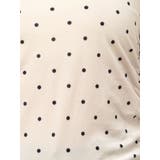 バックオープンドットシアーベロアロングスリーブTee | Ungrid | 詳細画像39 