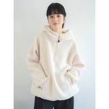 アイボリー | ボアルーズパーカー | Ungrid