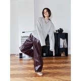 【Htage】パワーショルダーバックデザインスウェット | Ungrid | 詳細画像10 