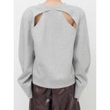 【Htage】パワーショルダーバックデザインスウェット | Ungrid | 詳細画像14 