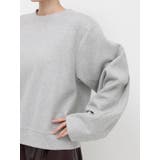 【Htage】パワーショルダーバックデザインスウェット | Ungrid | 詳細画像16 