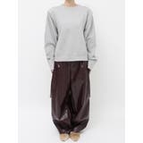 【Htage】パワーショルダーバックデザインスウェット | Ungrid | 詳細画像19 