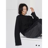 【Htage】パワーショルダーバックデザインスウェット | Ungrid | 詳細画像4 