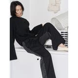 【Htage】パワーショルダーバックデザインスウェット | Ungrid | 詳細画像5 