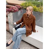 ブラウン | フェイクスウェードジャケット | Ungrid