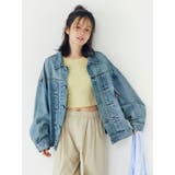ルーズシルエットデニムジャケット | Ungrid | 詳細画像10 