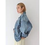 ルーズシルエットデニムジャケット | Ungrid | 詳細画像11 