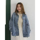 ルーズシルエットデニムジャケット | Ungrid | 詳細画像17 