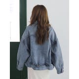 ルーズシルエットデニムジャケット | Ungrid | 詳細画像19 