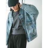 ルーズシルエットデニムジャケット | Ungrid | 詳細画像3 