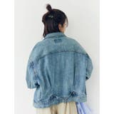 ルーズシルエットデニムジャケット | Ungrid | 詳細画像7 