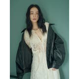 ポケットデザインフェイクレザーブルゾン | Ungrid | 詳細画像2 