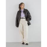 ポケットデザインフェイクレザーブルゾン | Ungrid | 詳細画像23 