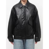 ポケットデザインフェイクレザーブルゾン | Ungrid | 詳細画像33 