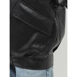 ポケットデザインフェイクレザーブルゾン | Ungrid | 詳細画像40 