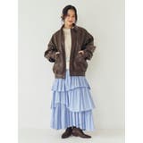 ポケットデザインフェイクレザーブルゾン | Ungrid | 詳細画像9 