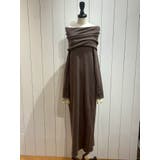 ブラウン | オフショルニットワンピース | Ungrid