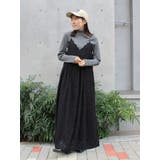 バテン起毛レースキャミワンピース | Ungrid | 詳細画像14 