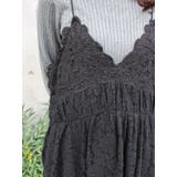 バテン起毛レースキャミワンピース | Ungrid | 詳細画像19 