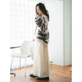 バテン起毛レースキャミワンピース | Ungrid | 詳細画像4 