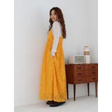 バテン起毛レースキャミワンピース | Ungrid | 詳細画像9 