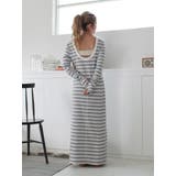 バックオープンテレコカットワンピース | Ungrid | 詳細画像2 