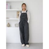カーブシルエットデニムサロペット | Ungrid | 詳細画像12 