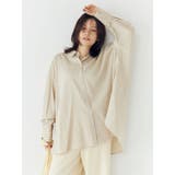 スリーブデザインルーズシャツ | Ungrid | 詳細画像2 