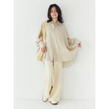 スリーブデザインルーズシャツ | Ungrid | 詳細画像6 