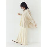 スリーブデザインルーズシャツ | Ungrid | 詳細画像7 