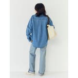 ポケットデザインデニムシャツ | Ungrid | 詳細画像22 