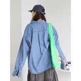 ポケットデザインデニムシャツ | Ungrid | 詳細画像25 