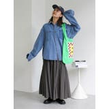 ポケットデザインデニムシャツ | Ungrid | 詳細画像26 