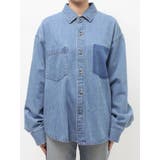 ポケットデザインデニムシャツ | Ungrid | 詳細画像29 