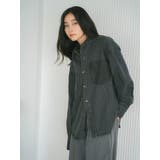 ポケットデザインデニムシャツ | Ungrid | 詳細画像7 