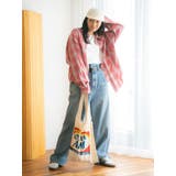 カットオフデザインチェックルーズシャツ | Ungrid | 詳細画像6 