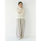 ウエストデザインラインパンツ | Ungrid | 詳細画像11 