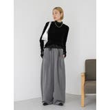 ウエストデザインラインパンツ | Ungrid | 詳細画像15 