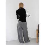 ウエストデザインラインパンツ | Ungrid | 詳細画像17 