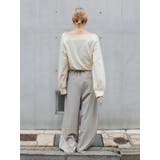 ウエストデザインラインパンツ | Ungrid | 詳細画像29 