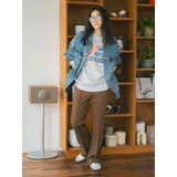 ストレッチジャージフレアパンツ | Ungrid | 詳細画像10 