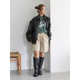 レイヤードデザインハーフパンツ | Ungrid | 詳細画像17 