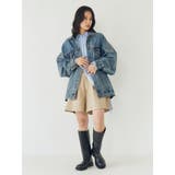 レイヤードデザインハーフパンツ | Ungrid | 詳細画像9 