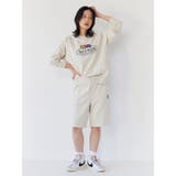 FRUIT OF THE LOOM別注 ロゴスウェットハーフパンツ | Ungrid | 詳細画像10 