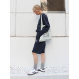 FRUIT OF THE LOOM別注 ロゴスウェットハーフパンツ | Ungrid | 詳細画像5 