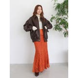 起毛レースマーメイドスカート | Ungrid | 詳細画像18 