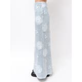 透かし編みスパンコールレイヤードスカート | Ungrid | 詳細画像4